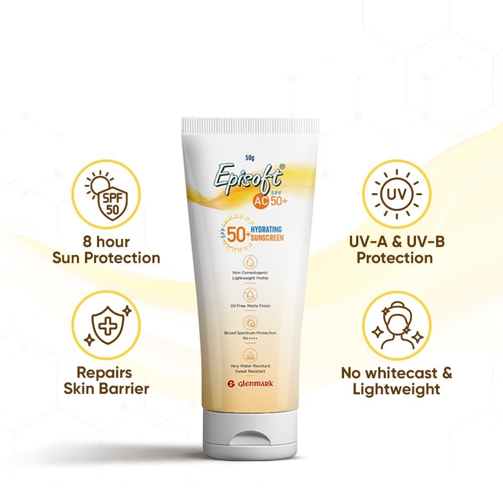 Broad Spectrum SPF 50+ Hydrating Sunscreen for Face & Body - 50 g