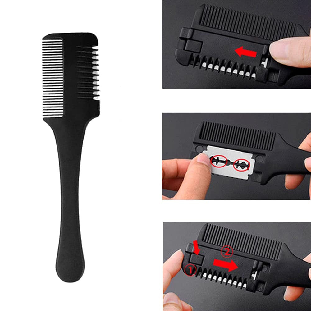 Double Sided Hair Thinner Razor Comb for Safe Hair Styling and Trimming