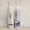 2x Dark Self Tanner Mousse Sunless Instant Tan - Professional Quality