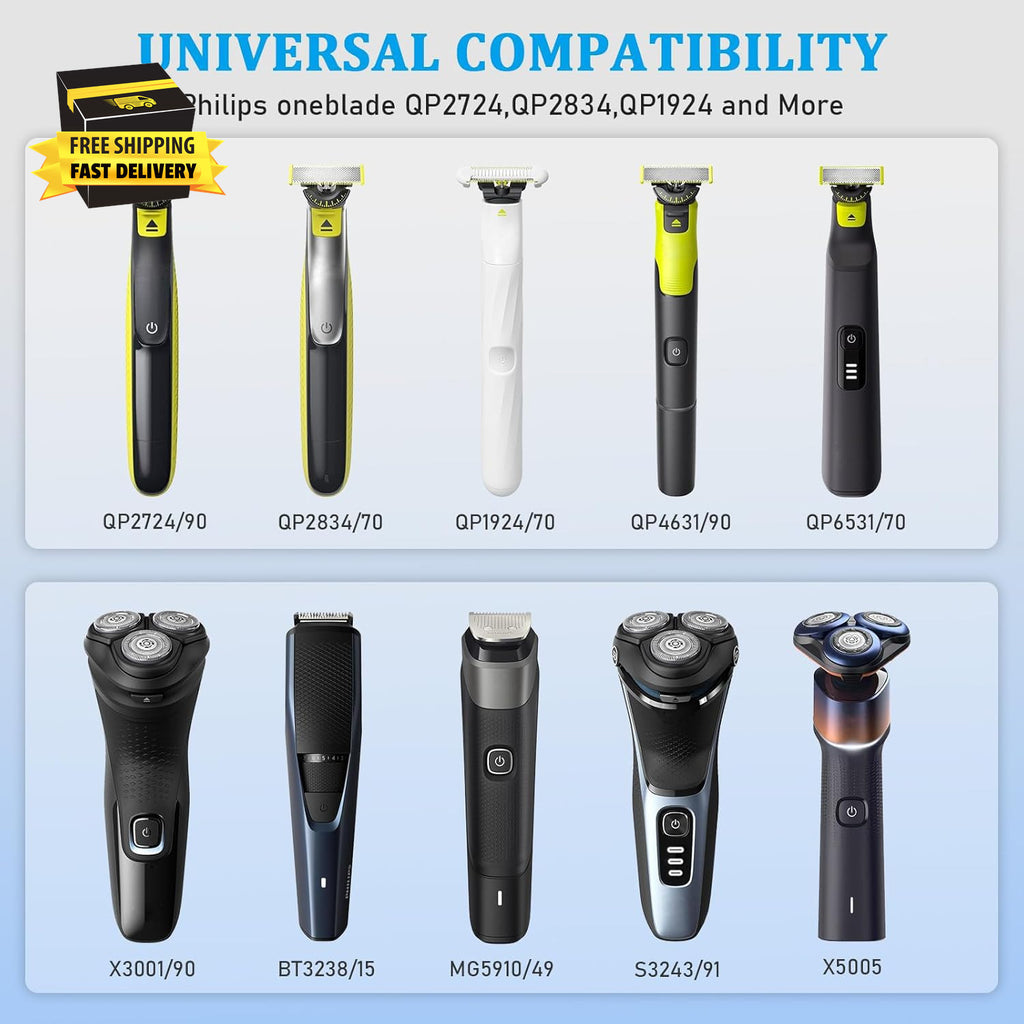 USB Charger Cord for Philips Norelco Shaver QP2724 360 Face & Body Trimmer
