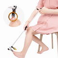 Foldable 32in Long Handle Toenail Clippers with Magnifier for Thick Nails