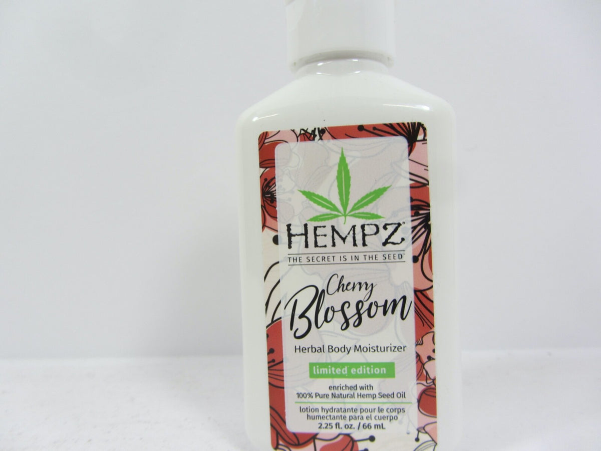 Cherry Blossom Body Moisturizer Mini 2.25 fl oz - Hydrating Herbal Lotion