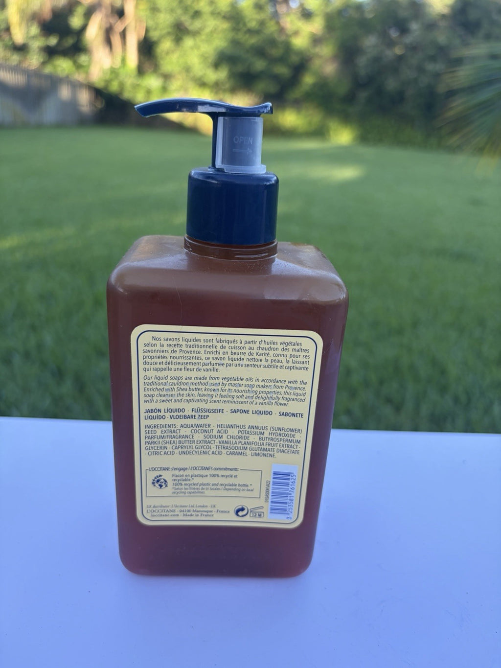 L'Occitane Shea & Vanilla Bouquet Liquid Hand & Body Soap 16.9oz