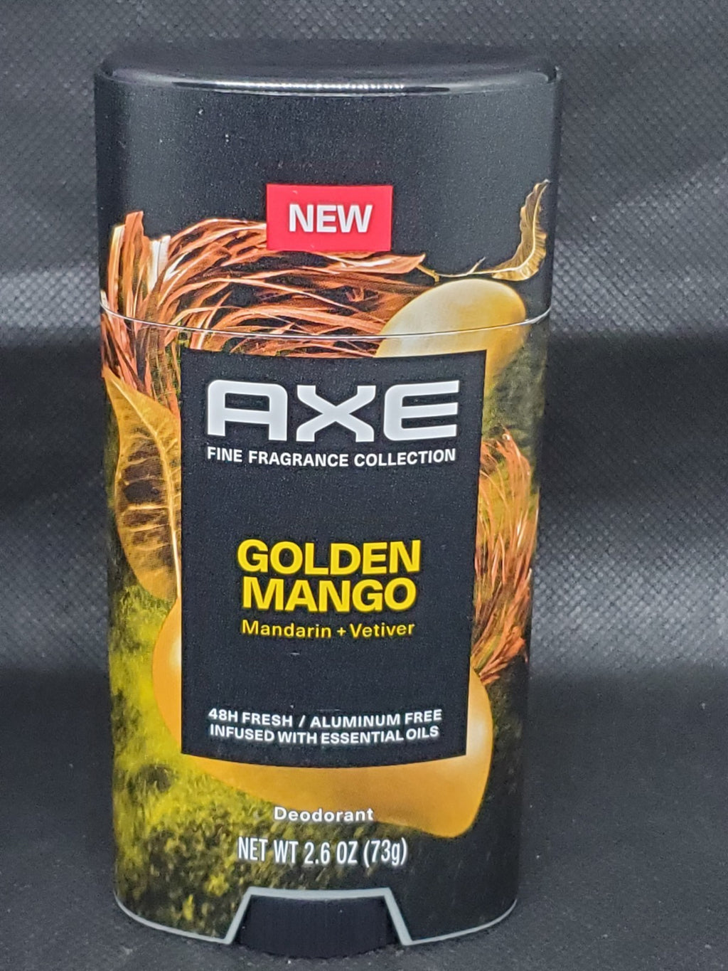 2-Pack AXE Fine Fragrance Collection Golden Mango Mandarin Vetiver Deodorant