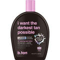 Insanely Dark UV Tanning Bed Lotion with Peptides & Antioxidants - X4000 Intensifier