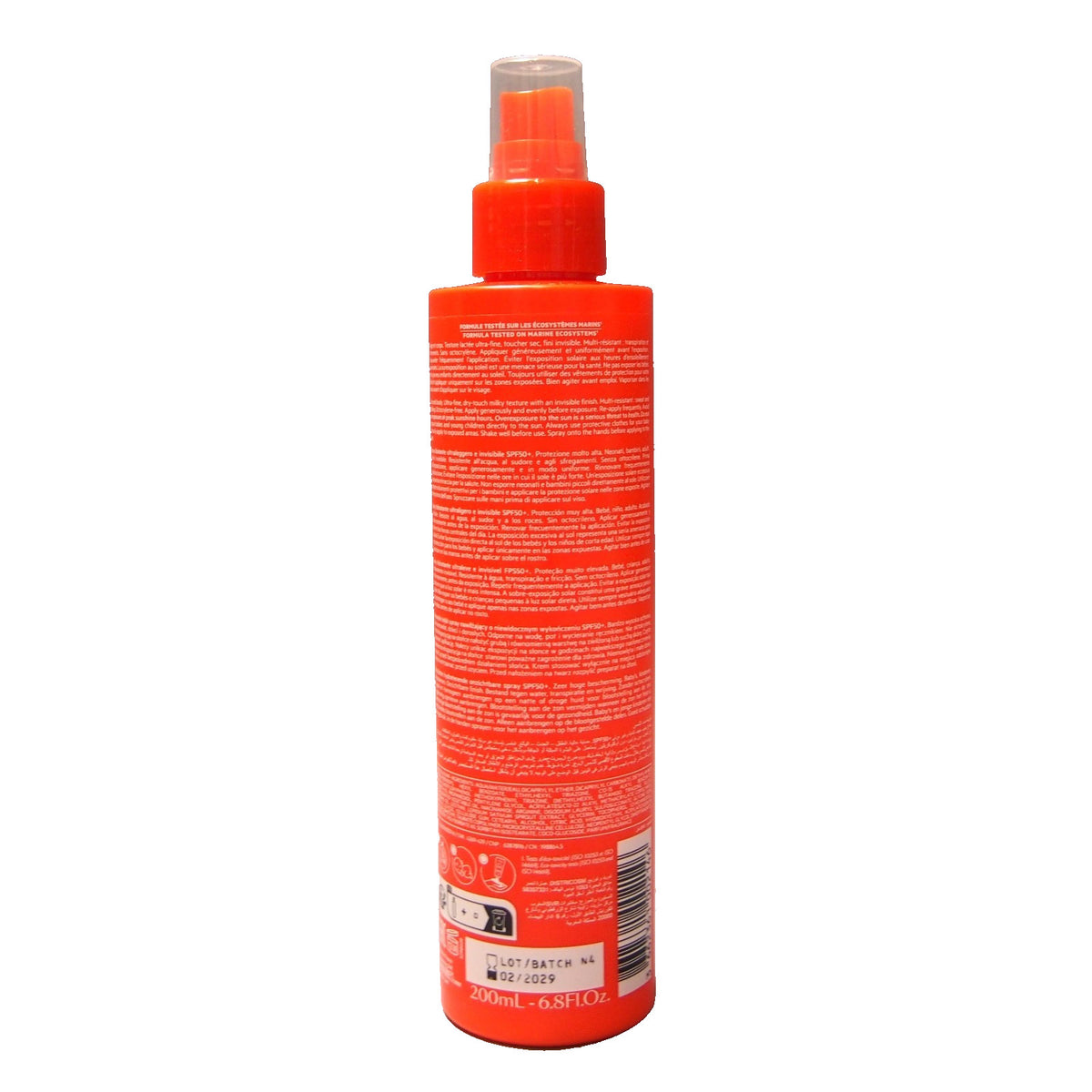 SPF50+ Sun Protection Spray - Invisible Moisturizing Sunblock 200ml