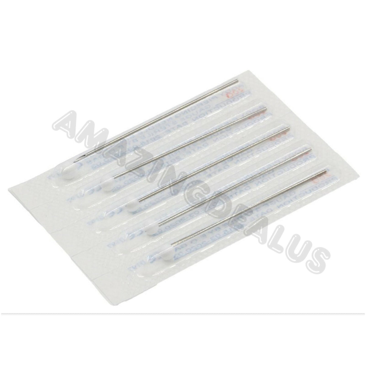 100 Pcs Mixed Piercing Needles 12G-20G Stainless Steel, Sterilized & Safe