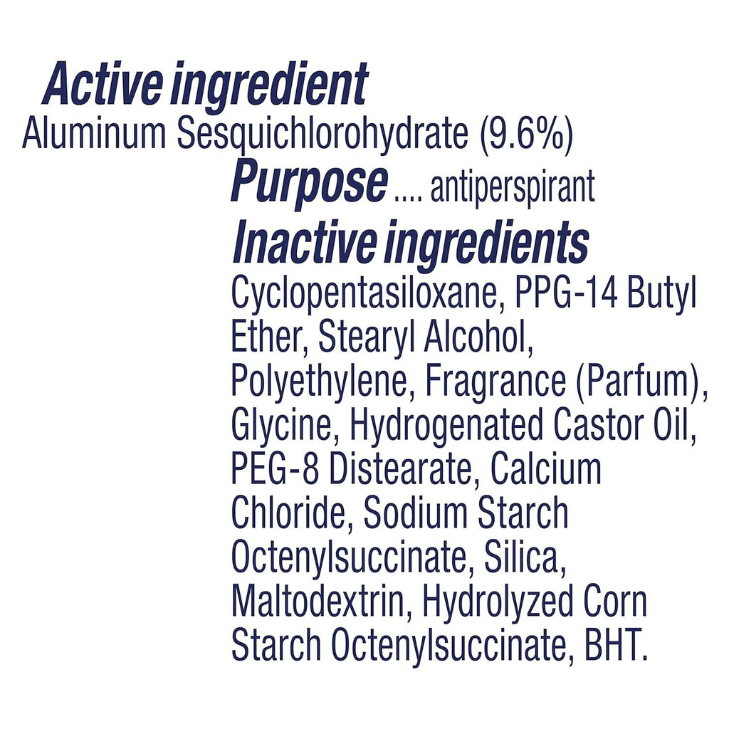 6 Pack Women's Antiperspirant Deodorant with Stain Protection - Pure Clean