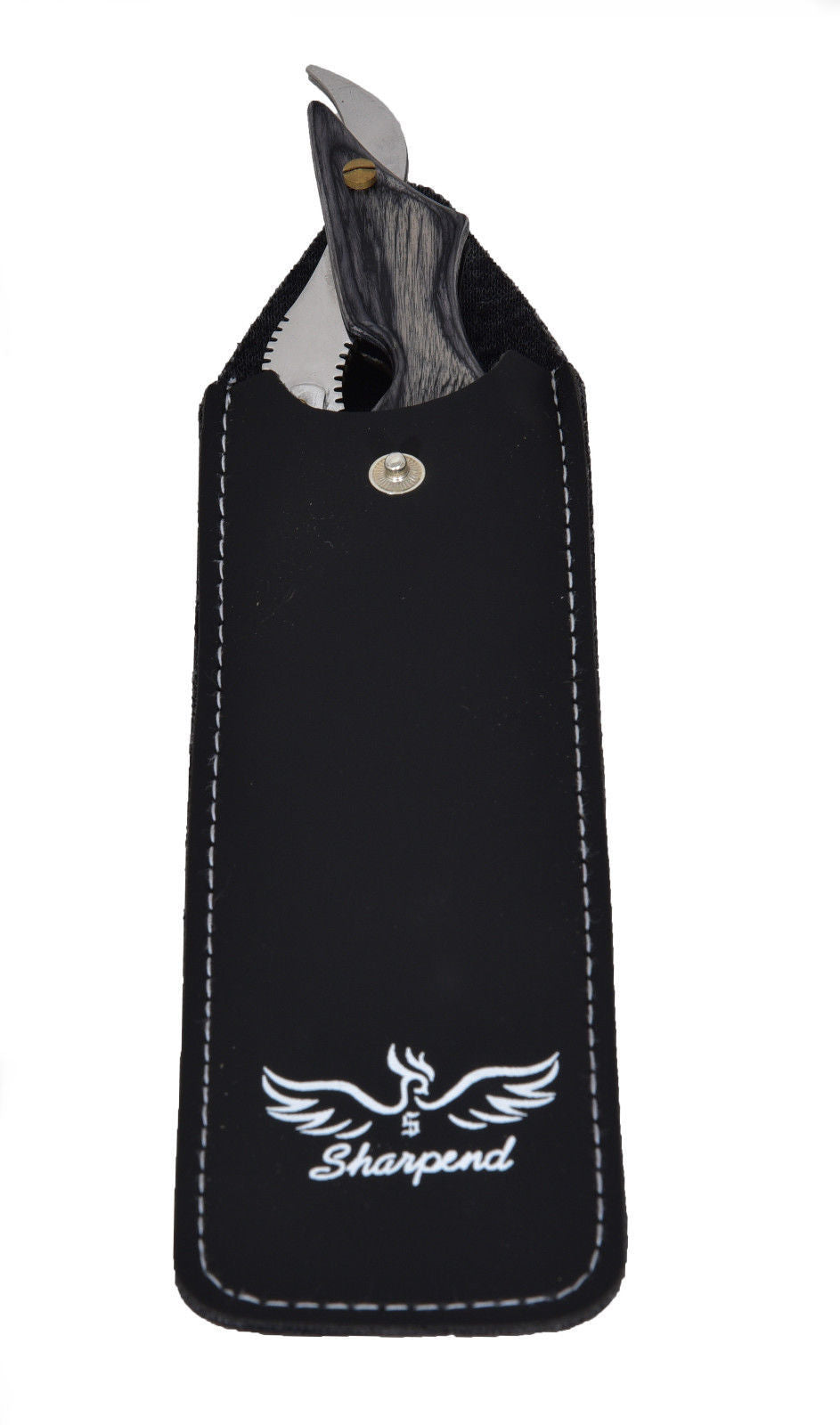 Straight Razor Shavette for Barbershop Shaving with Blades - Professional Cut Throat Razor