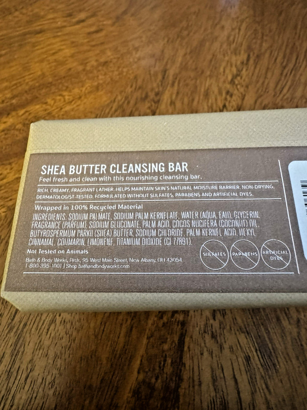 Shea Butter Cleansing Bar Soap Set - 2 x 5 oz Moisturizing Body Wash