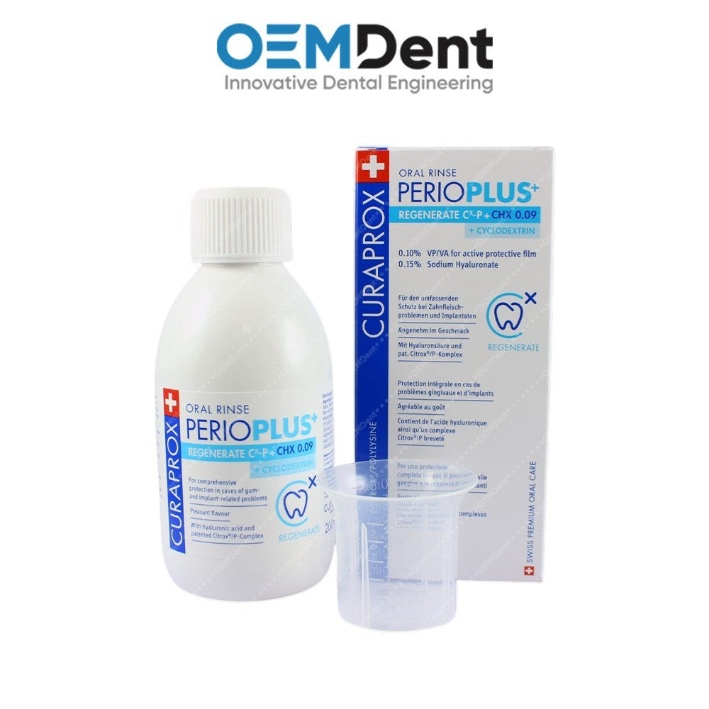 Alcohol-Free Mouthwash with CHX 0.09% and Sodium Fluoride 200ml - Oral Care