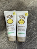 Sun Bum Mineral SPF 50 Broad Spectrum Sunscreen Set - 2 Pack, 3 oz Each
