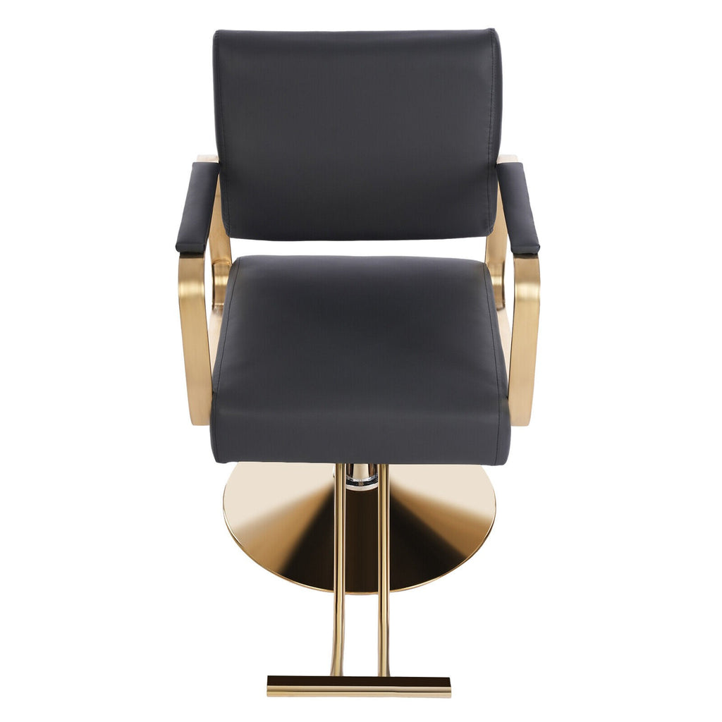 Height Adjustable Salon Chair with Footrest for Hairdressers and Barbers