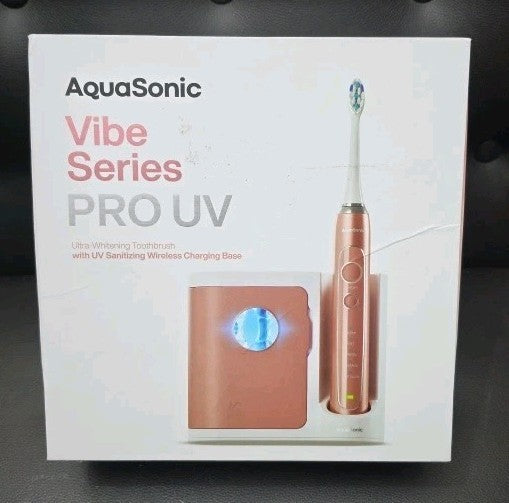 UV-Ultra Electric Toothbrush Rose Gold - Vibe Series PRO