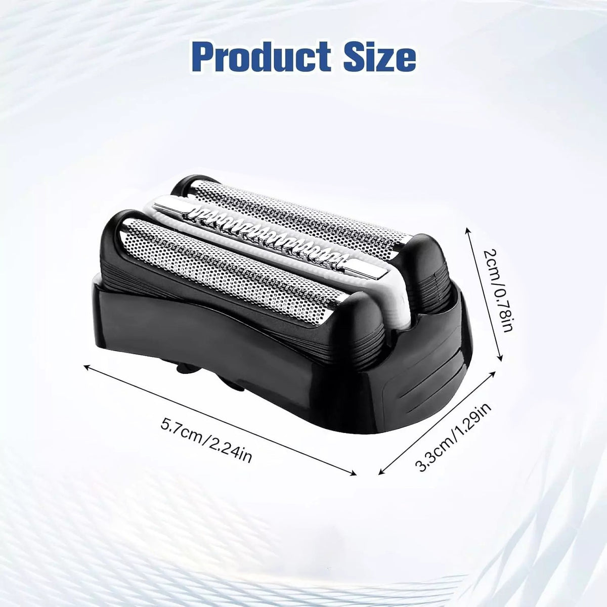 Replacement Shaver Foil Head for Braun 3 Series 32B Razor - Durable & Closer Shave