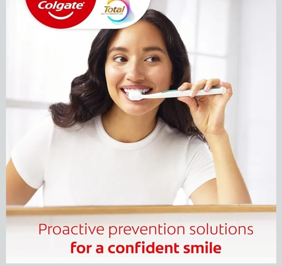 Colgate Total Active Prevention Whitening Toothpaste Mint 5.1 oz