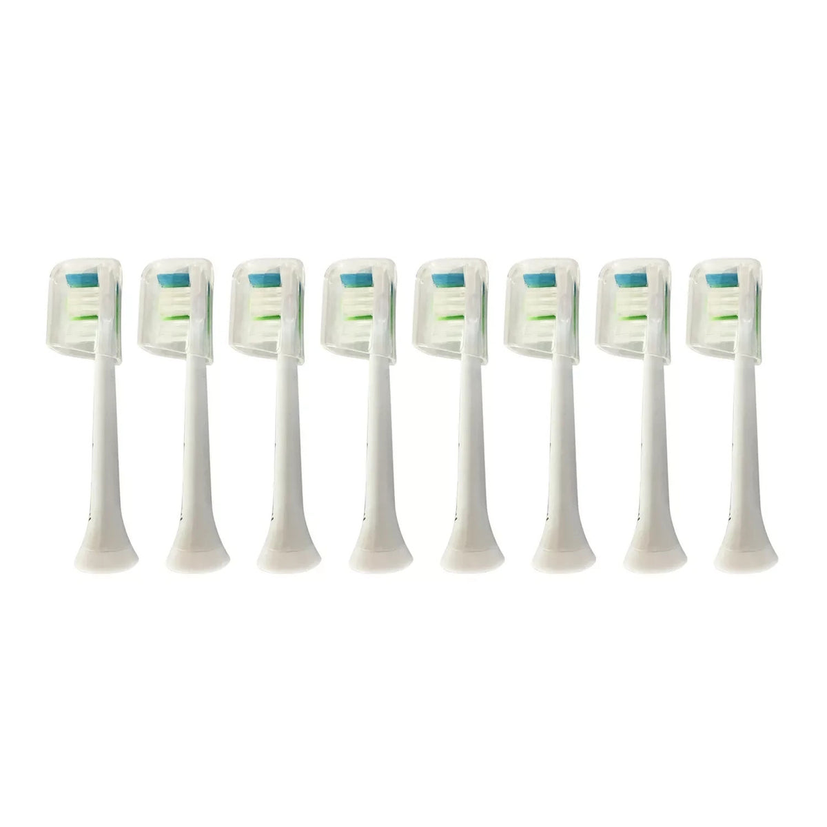 8x Philips Sonicare DiamondClean W Replacement Brush Heads - White, No Box
