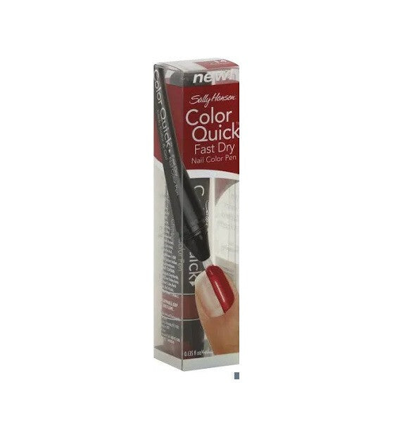 Fast Dry Nail Pen - Crimson, Easy-to-Use Nail Color Marker