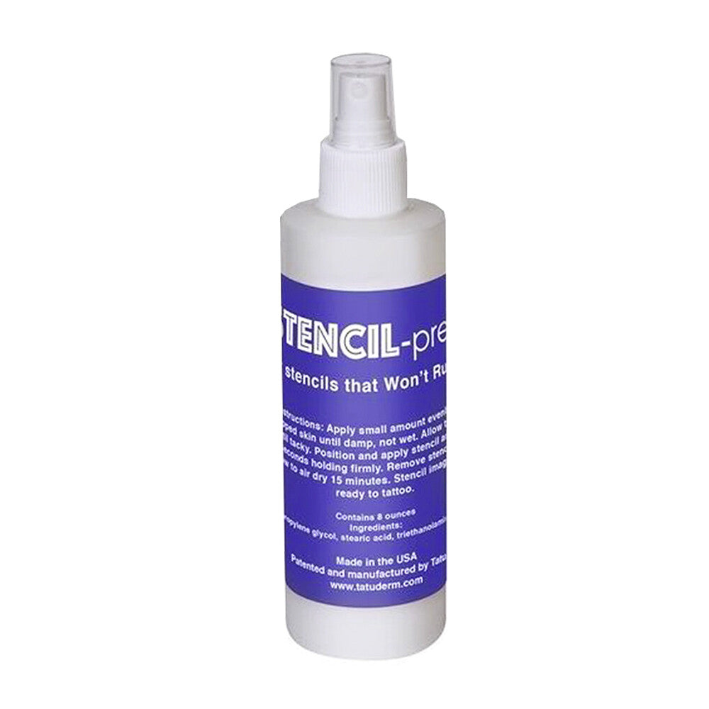 Stencil Prep Spray 8oz – Inkjet Stencil Ink Transfer Clean & Crisp