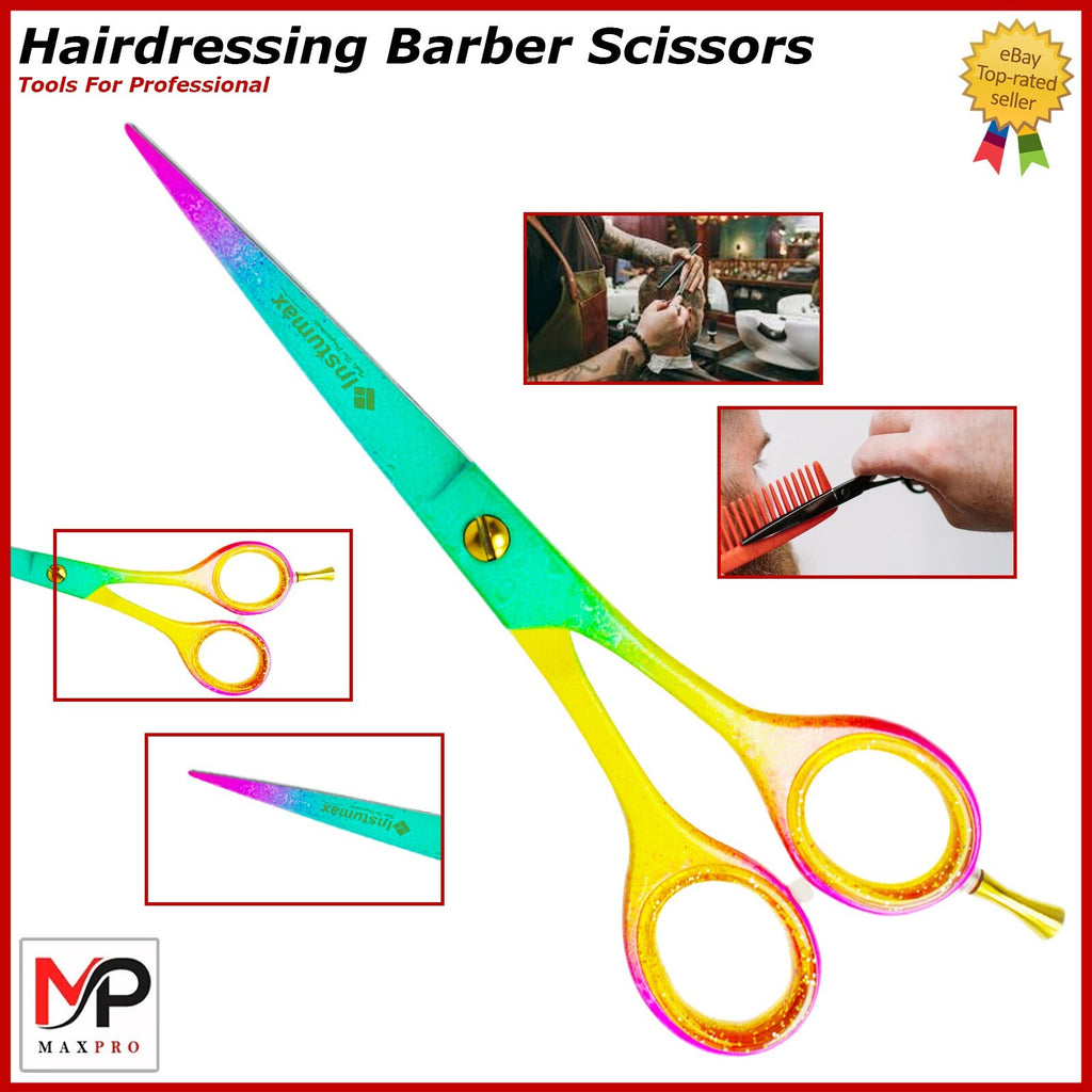 Professional Hairdressing Scissors - Sharp Barber Salon Hair Cutting Razor Shear