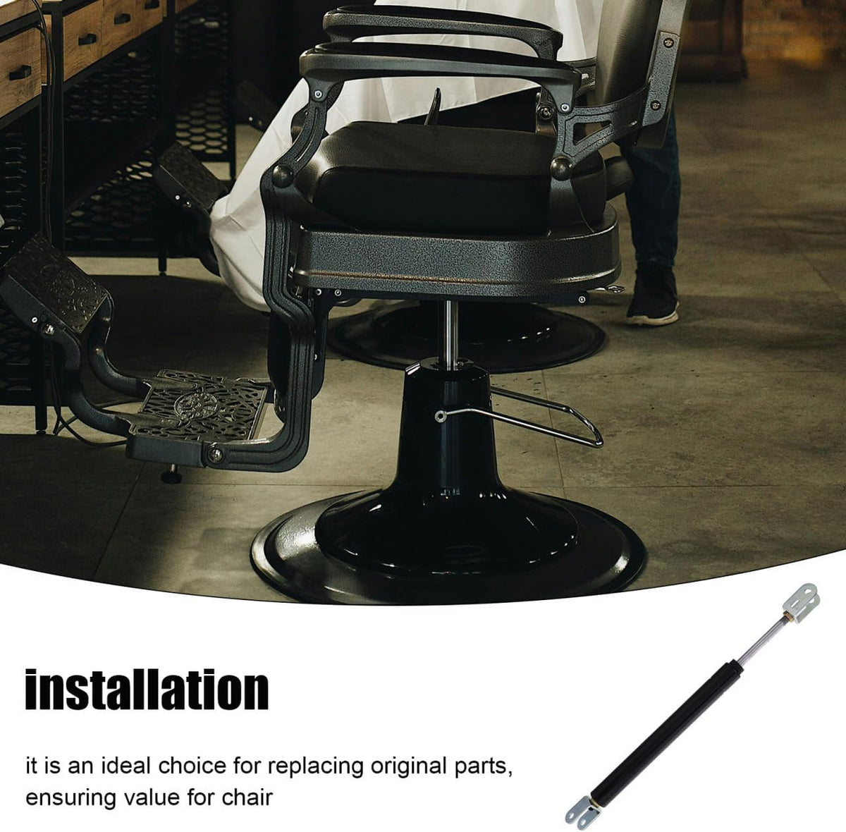 Hydraulic Pump Replacement for Barber Chairs - Adjustable Lift Gas Cylinder