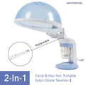 Personal Hair Steamer 2-in-1 Salon and Spa Equipment for Hair Care