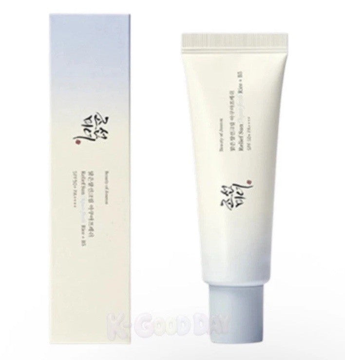 BEAUTY OF JOSEON Relief Sun Aqua Rice + B5 SPF50+ PA++++ 50ml, Broad Spectrum Sun Protection