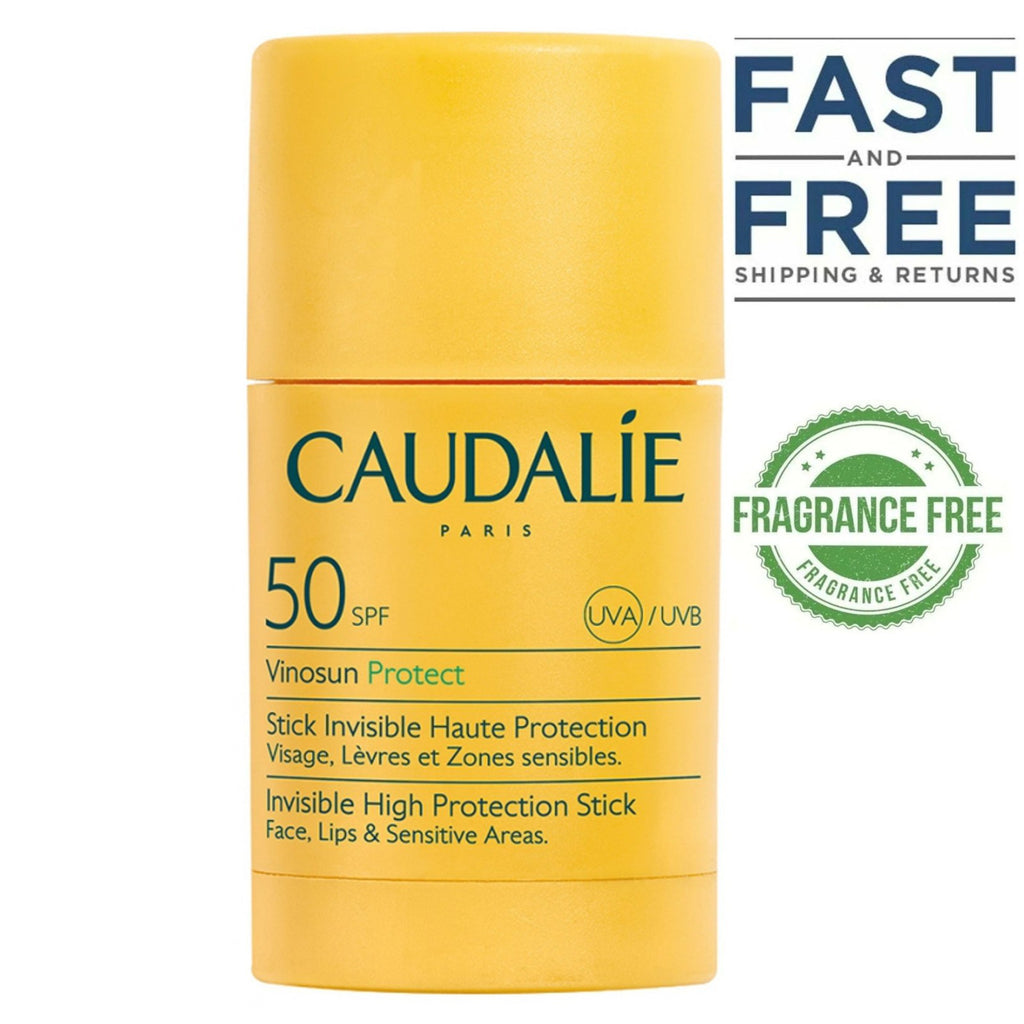 Sun Protection Stick SPF50 for Face & Sensitive Skin - Invisible, Vegan, 15g