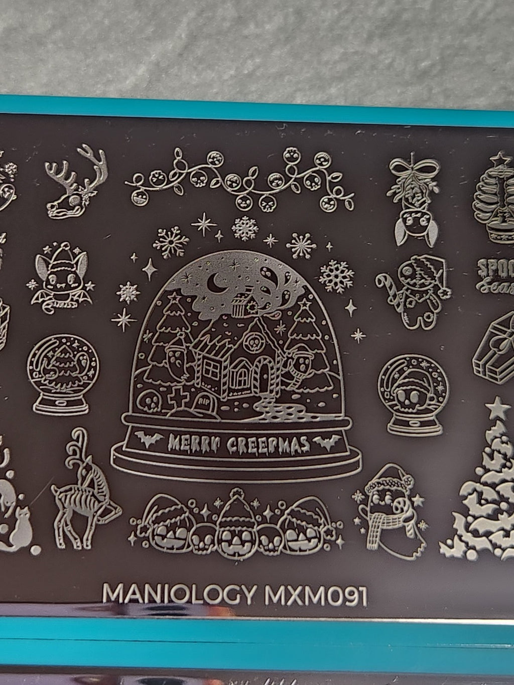 Maniology Nail Stamping Plate Set MXM091 & MXM092 - Nail Art Tools