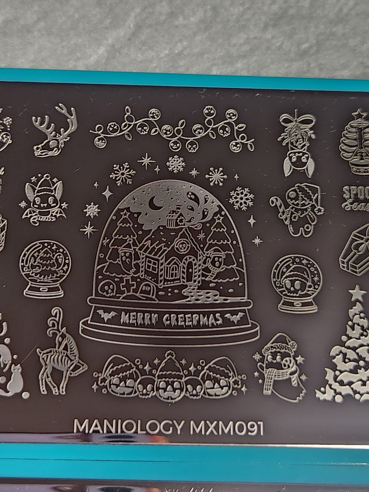 Maniology Nail Stamping Plate Set MXM091 & MXM092 - Nail Art Tools