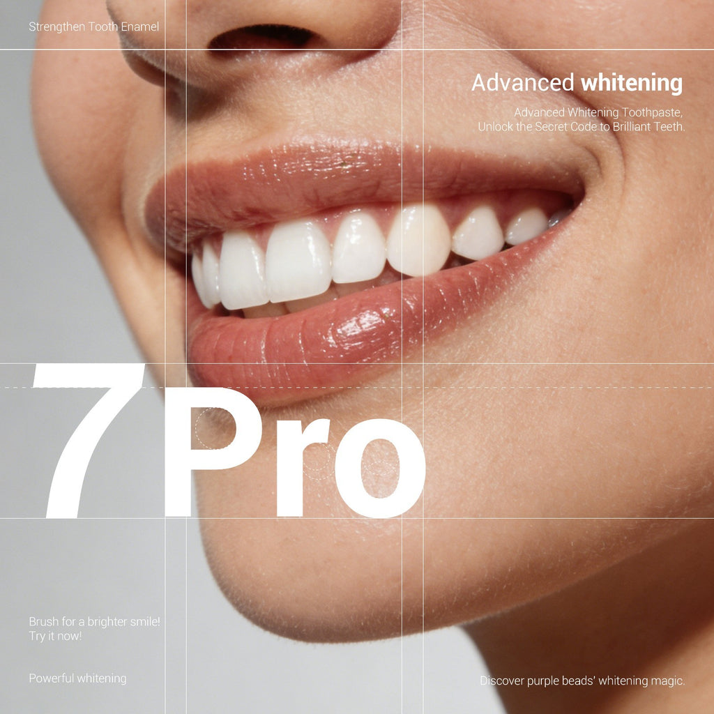 Whitening Toothpaste with 7 Probiotics - Brighten & Support Oral Health 4.23 oz