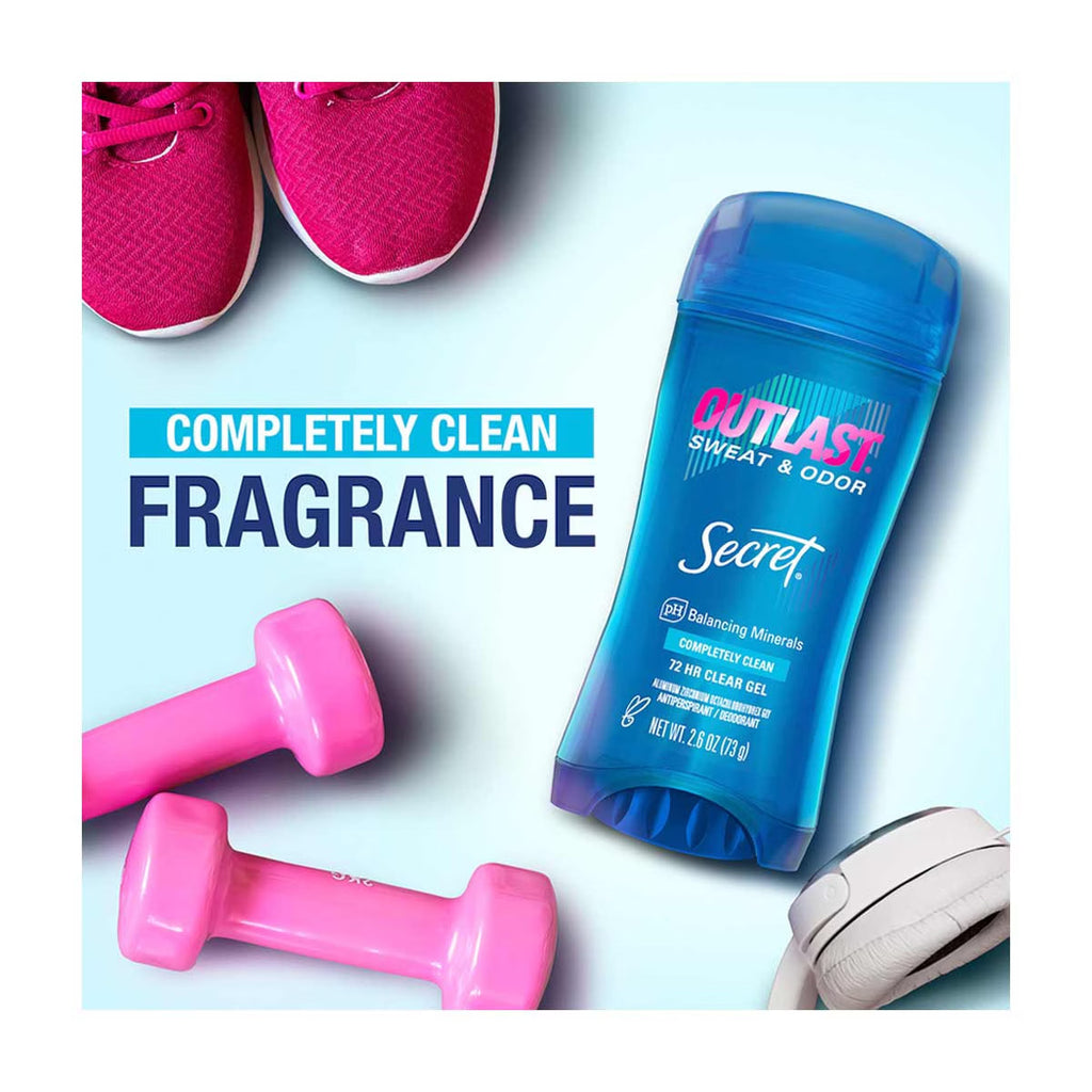 Secret Outlast Invisible Clear Gel Antiperspirant Deodorant 2.6oz