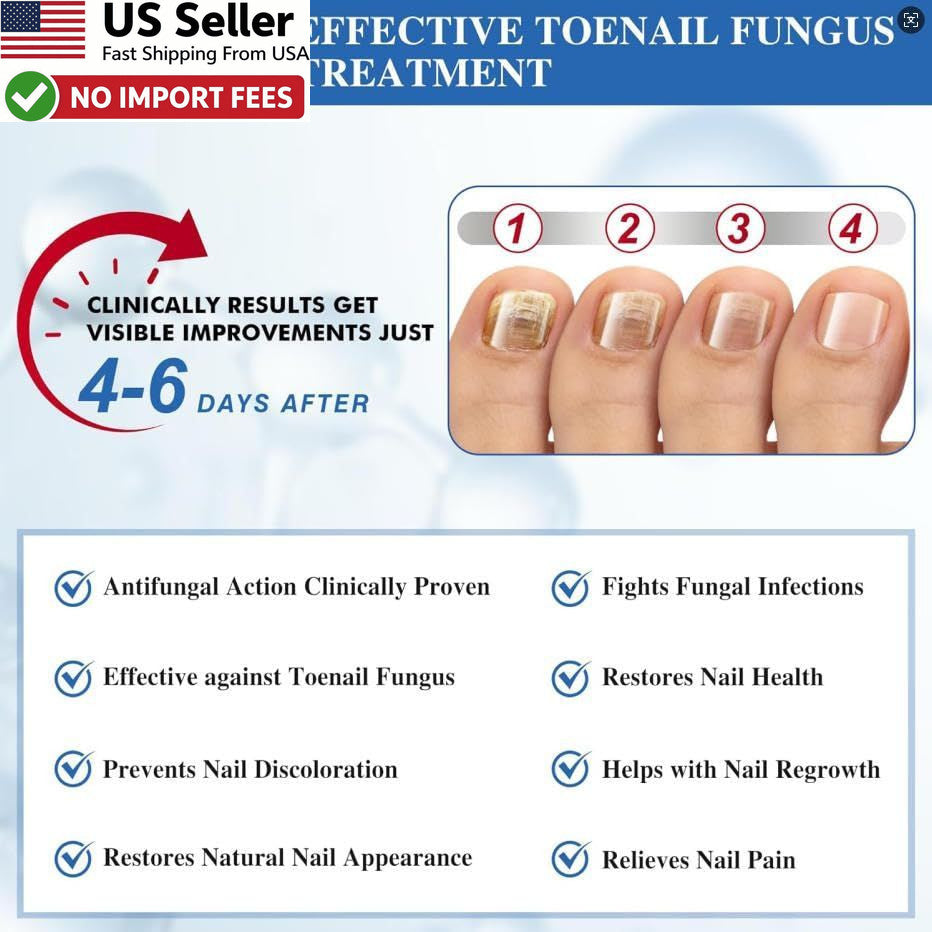 Fungal Nail Treatment Patches 60 Pack - Toenail Repair & Discoloration Relief
