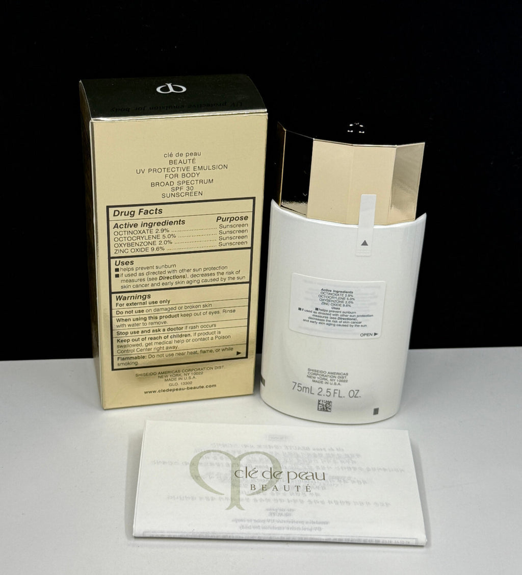 Body Sun Protection Emulsion SPF 30 - Broad Spectrum Sunscreen 75ml