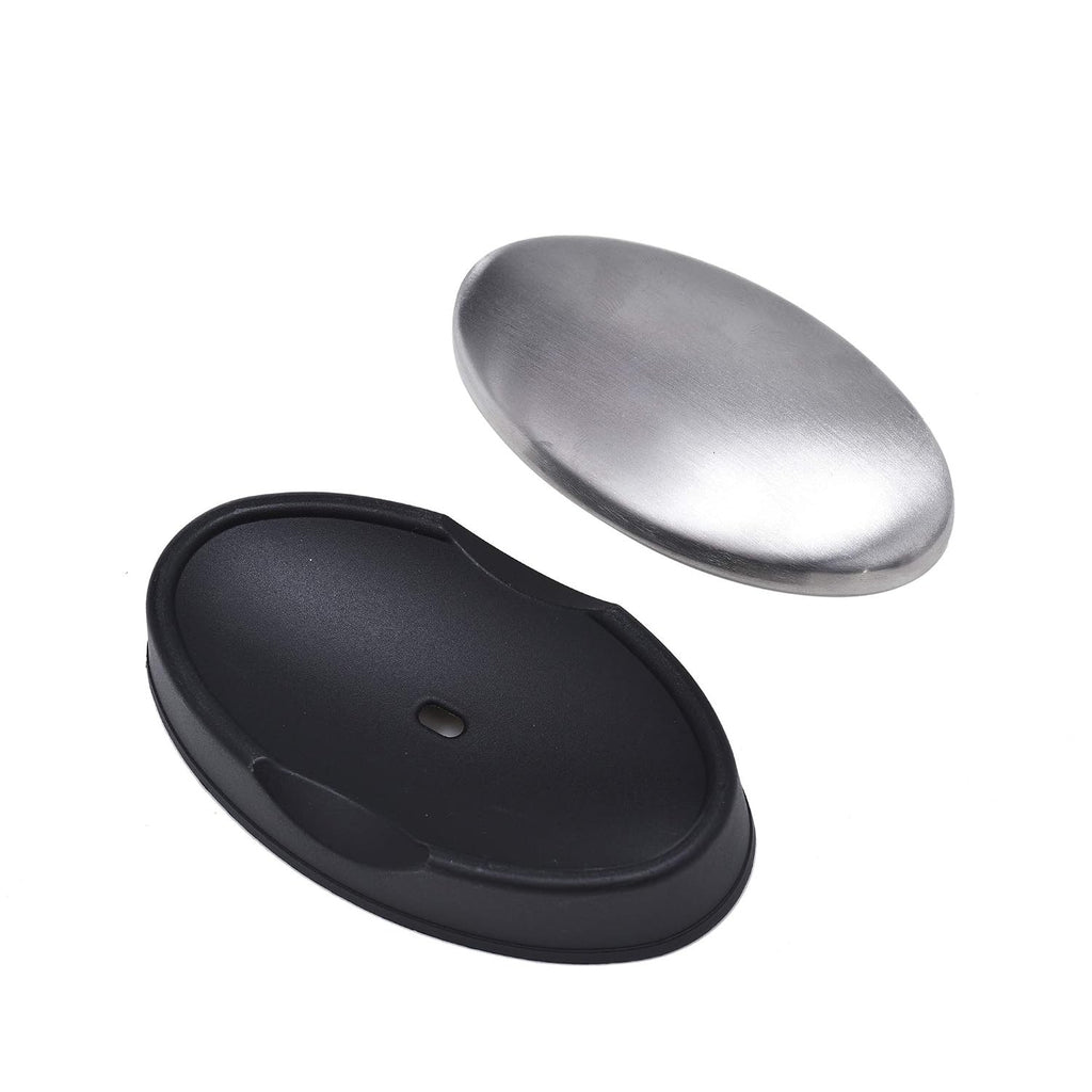 Stainless Steel Odor Remover Soap Bar 2 Pack - Hand & Surface Deodorizer