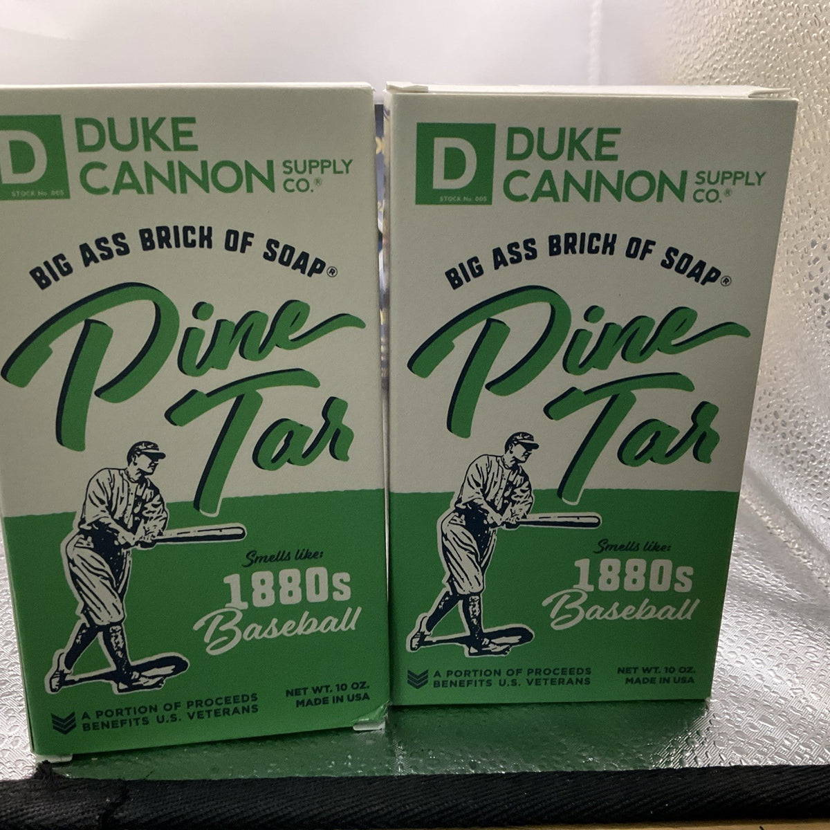 Duke Cannon Pine Tar Bar Soap - Natural Grooming & Cleansing