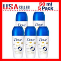 Dove Original & Powder Soft Roll-On Deodorant 5 Pack - 50mL Antiperspirant