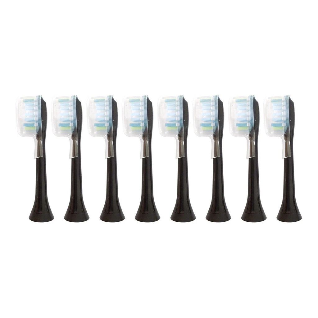 Philips Sonicare DiamondClean C3 Replacement Brush Heads - 8 Pack, Black No Box