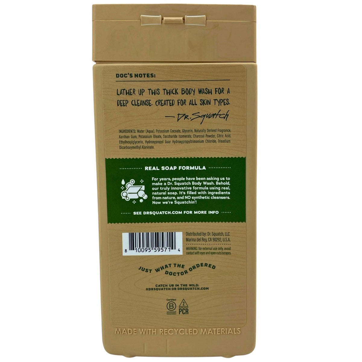 Men's Natural Pine Tar Body Wash - Deep Clean & Moisturize 14oz 2-Pack