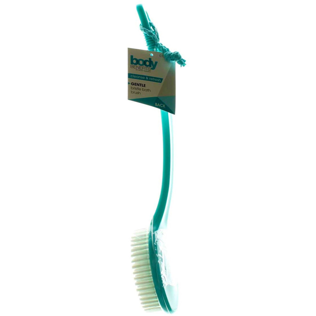 2 Pack Body Benefits Gentle Bristle Bath Brush with Long Handle