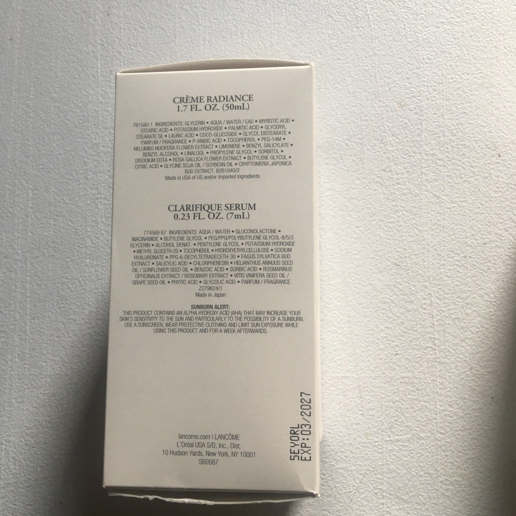 Lancôme UV Expert Discovery Set 50+ Sunscreen & Radiance Creme