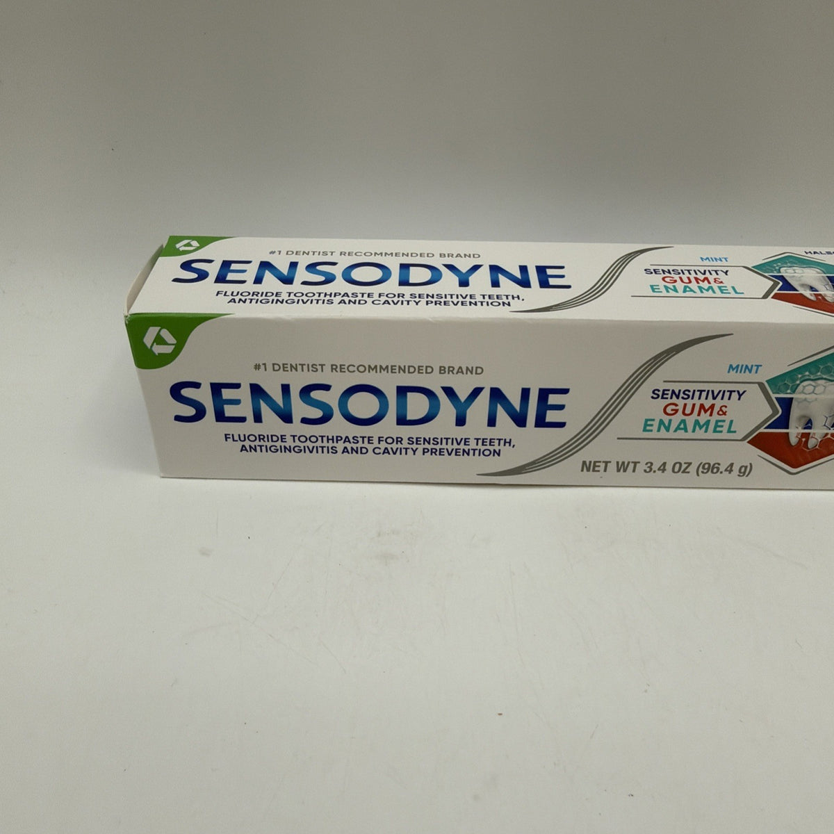Sensodyne Toothpaste for Sensitive Gums & Enamel Mint 3.4oz
