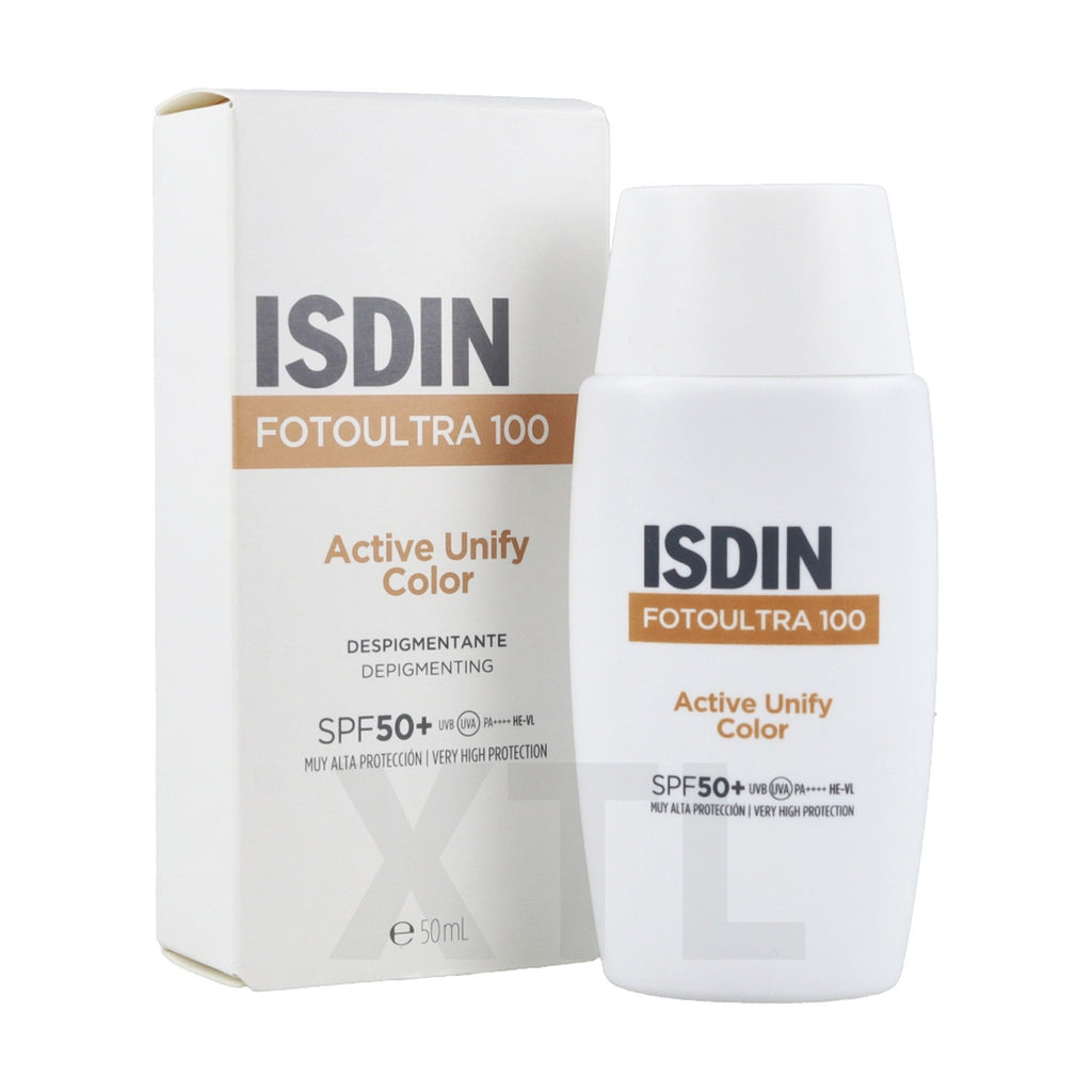 ISDIN Sunscreen SPF50+ Tinted Face Fluid with Depigmenting Action 50ml