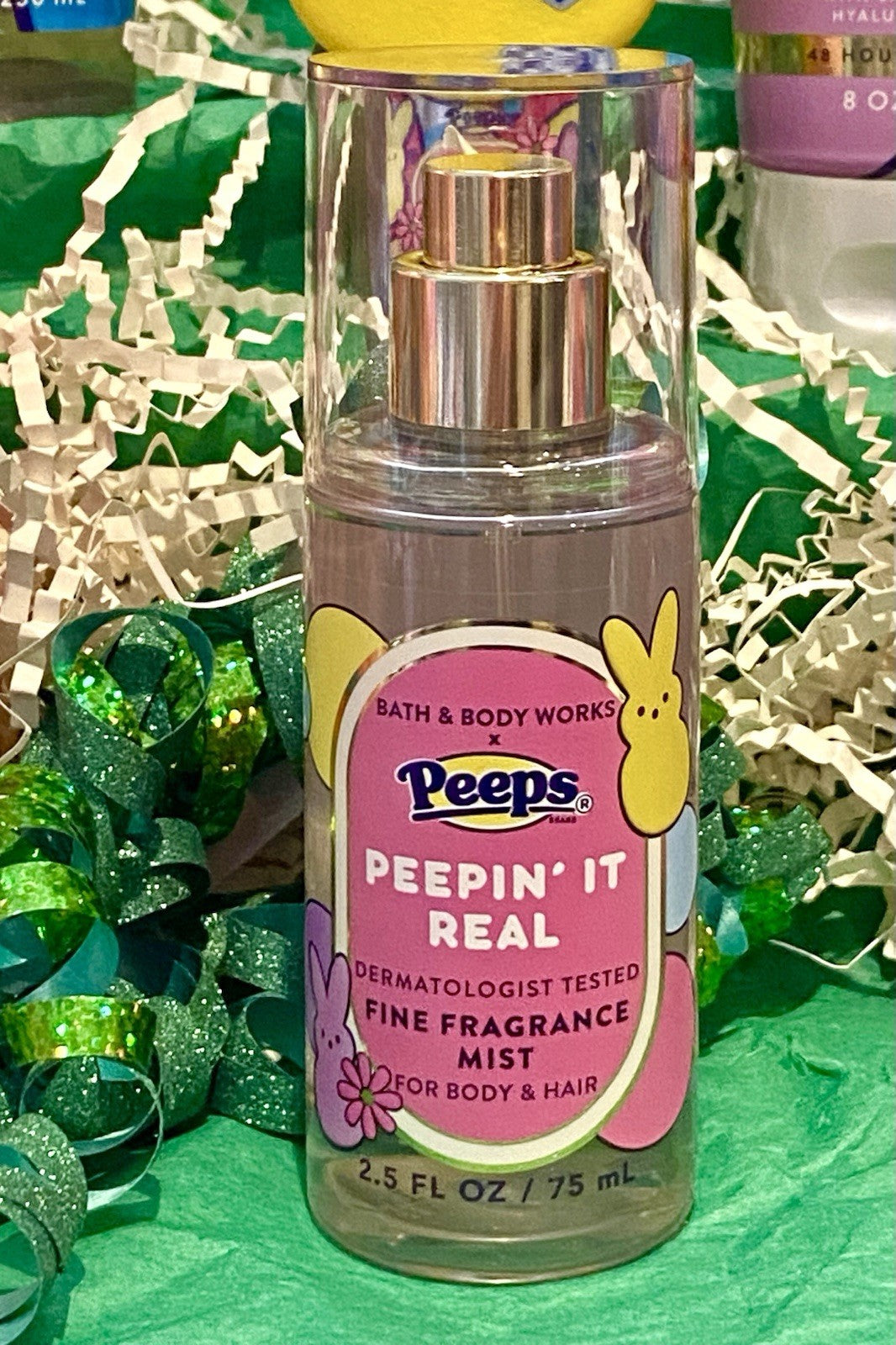 Bath & Body Works Peepin' It Real 8-Piece Bath & Body Set with Bunny PocketBac Holder