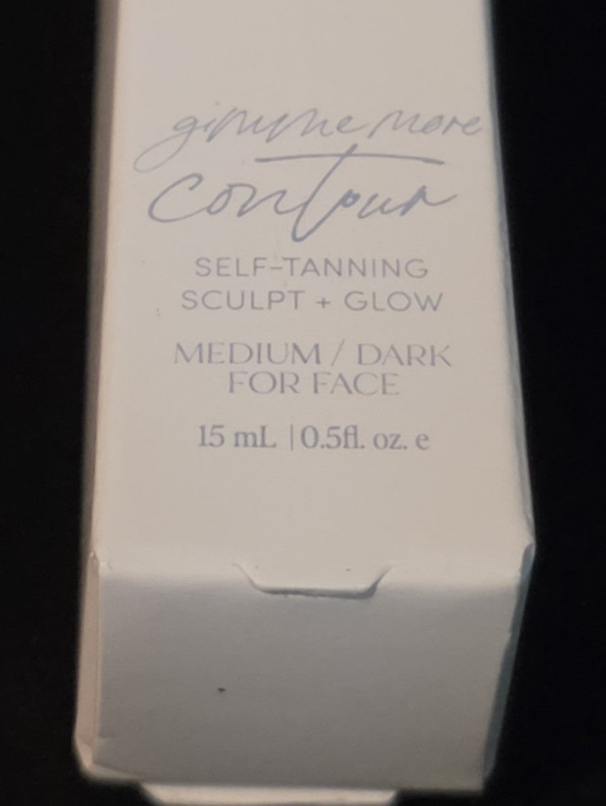 Self Tanner for Face - Contour, Glow & Sculpting with Hydrating Ingredients
