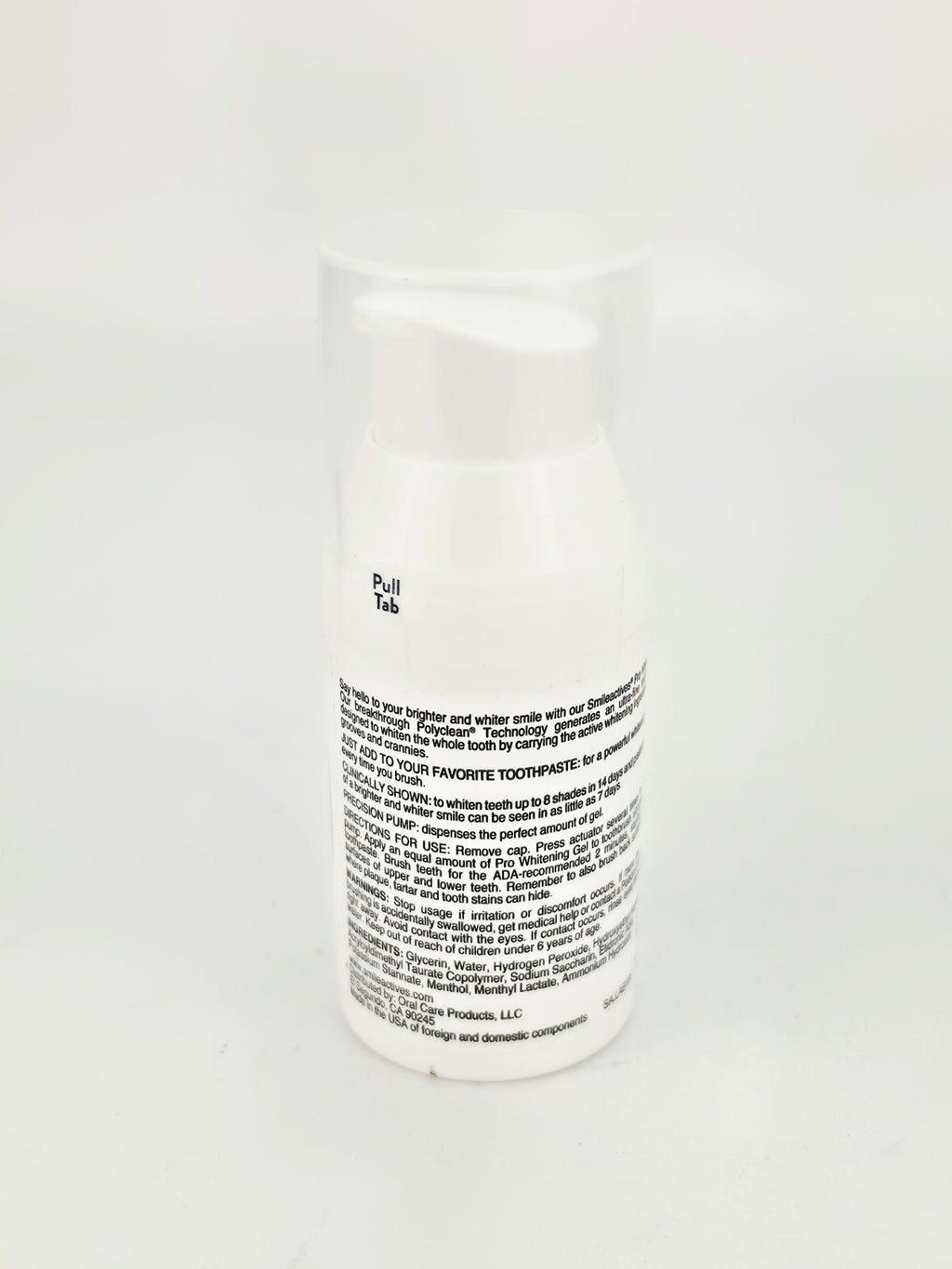 Gel Add To Toothpaste Brighter Smile 3pc Set