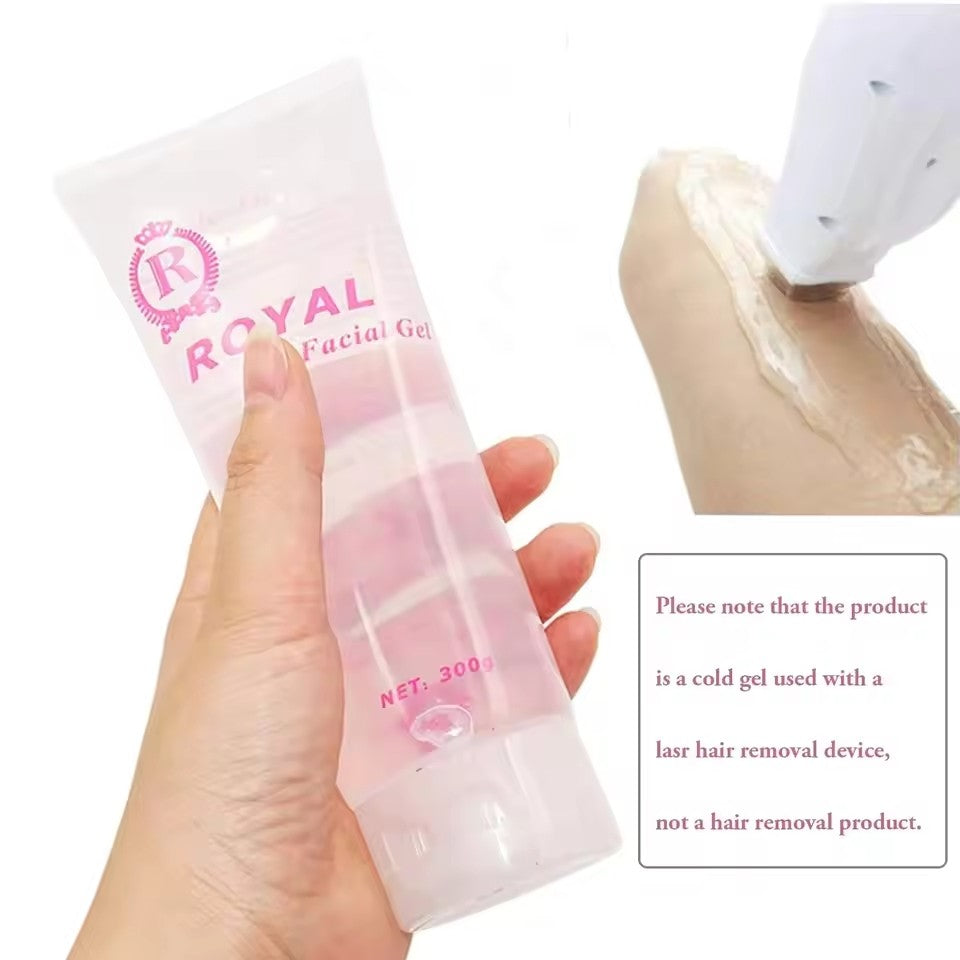 300ML Cooling Gel for IPL & RF Hair Removal Devices - Universal Compatibility