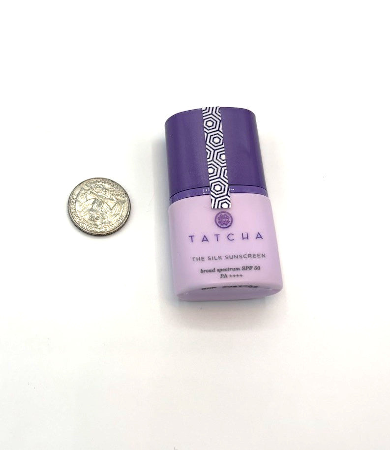 Tatcha Silk Sunscreen SPF 50 Travel Mini - Broad Spectrum Mineral Facial Sunscreen