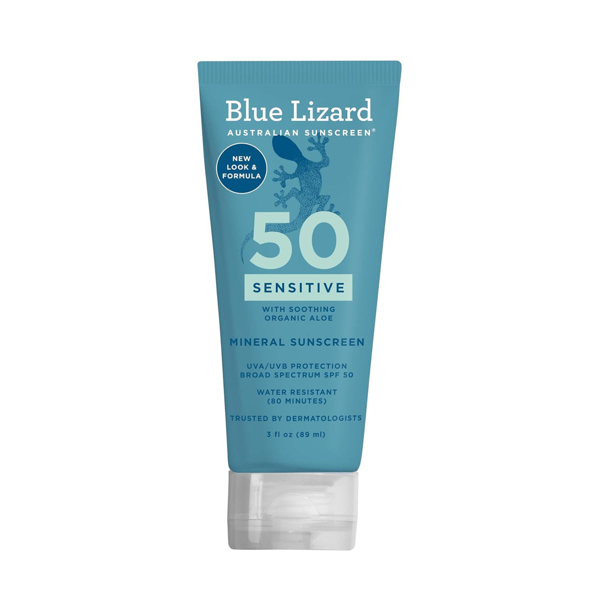 Mineral Sunscreen SPF 50+ Water Resistant UVA UVB Protection, Fragrance-Free