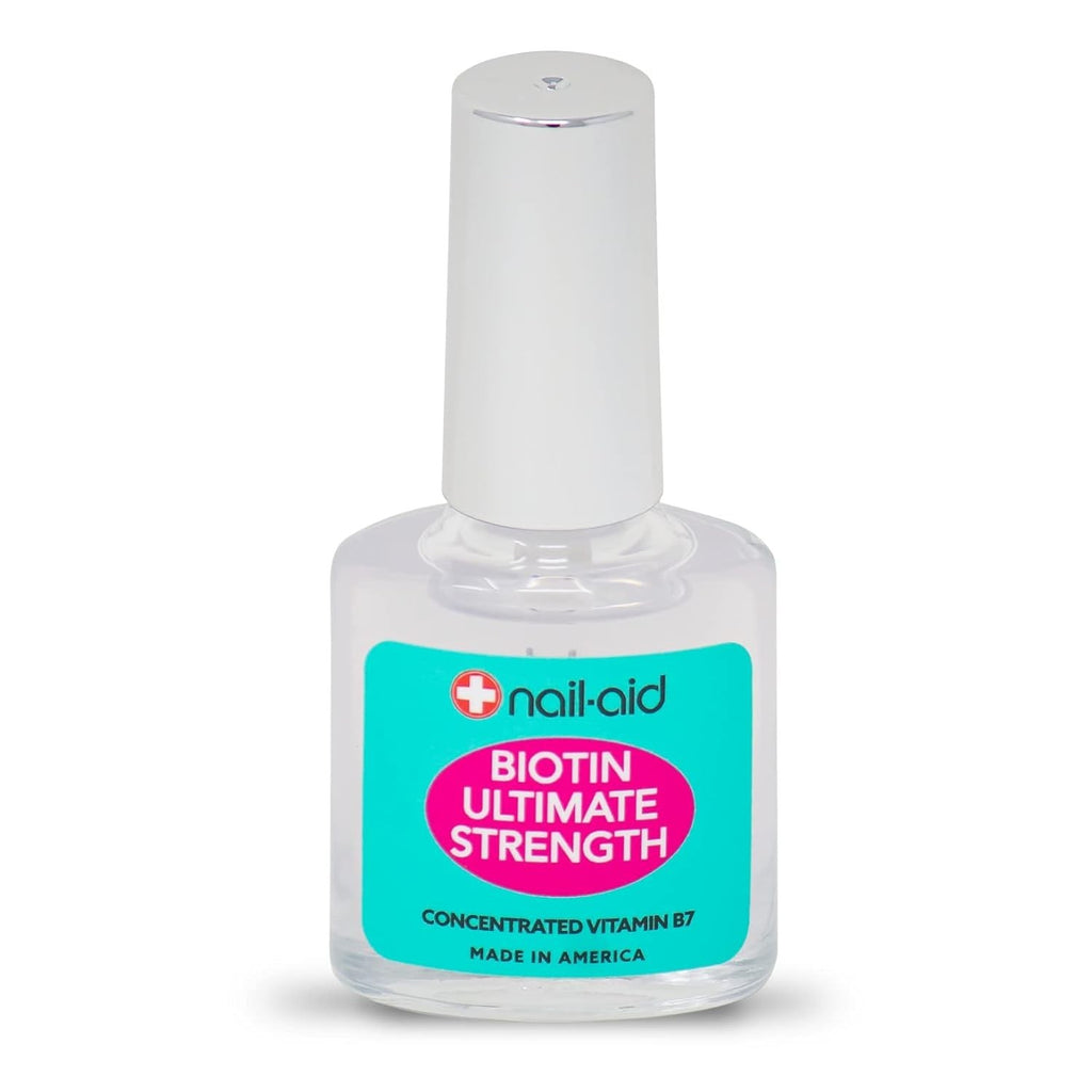 Nail Strengthener with Biotin - Clear Nail Treatment & Growth Boost